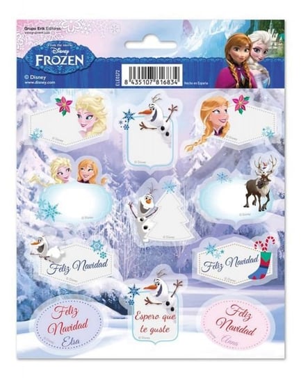 Zawieszki do personalizacji prezentów FROZEN Disney Frozen 2 Frozen - Kraina Lodu
