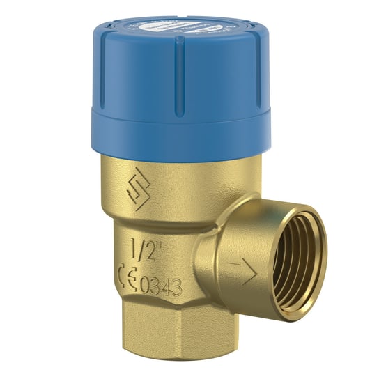 Zawór bezpieczeństwa do instalacji ciepłej wody użytkowej PRESCOR B, przyłącze GW 1/2", 6 bar Inna marka