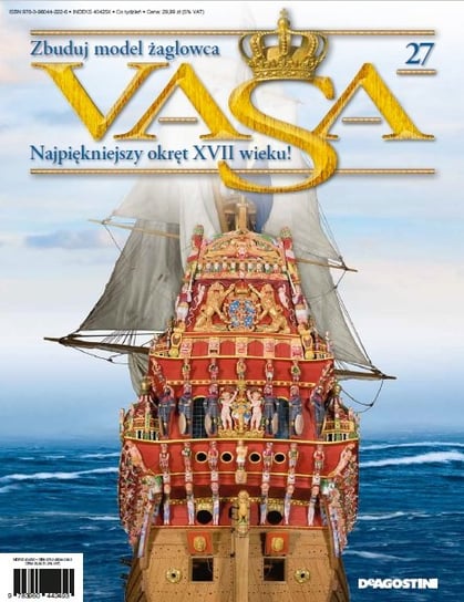 Zbuduj Model Żaglowca Vasa Najpiękniejszy Okręt XVII Wieku Nr 27 De Agostini Deutschland GmbH