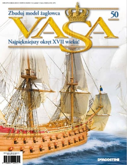 Zbuduj Model Żaglowca Vasa Najpiękniejszy Okręt XVII Wieku Nr 50 De Agostini Deutschland GmbH