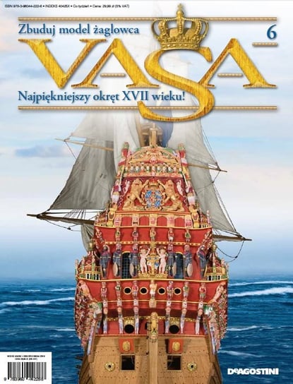 Zbuduj Model Żaglowca Vasa Najpiękniejszy Okręt XVII Wieku Nr 6 De Agostini Deutschland GmbH