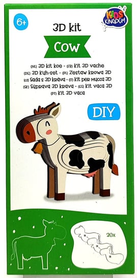Zbuduj swoje zwierzę 3D - krowa Inny producent