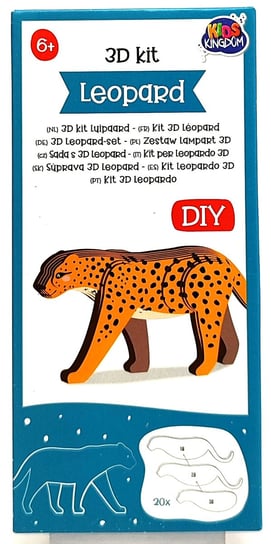 Zbuduj swoje zwierzę 3D - Leopard Inny producent