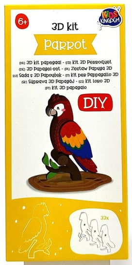 Zbuduj swoje zwierzę 3D - Papuga Inny producent