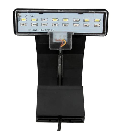 ZD80 LAMPA AKWARIOWA 16 x LED 5W ENERGOOSZCZĘDNA czarna Aptel