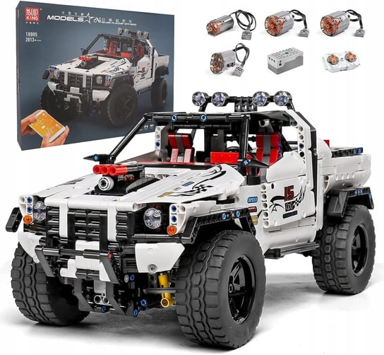 Zdalnie sterowana Terenówka Pickup Truck 4x4 RC - Klocki MOULD KING 2013el. TECHNIC Mould King