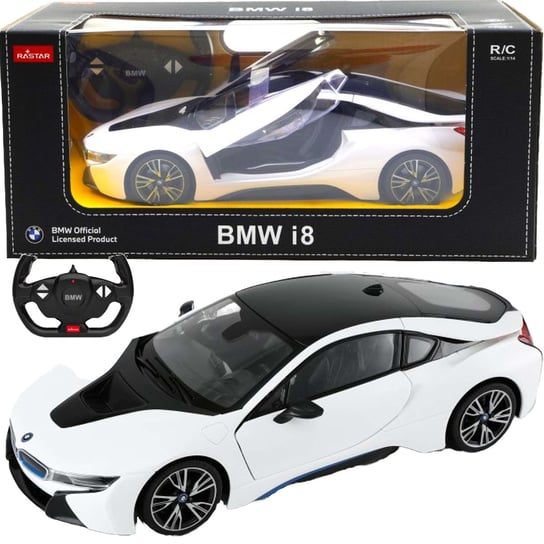 Zdalnie sterowane auto BMW i8 RC pojazd sportowy - Rastar | Sklep EMPIK.COM
