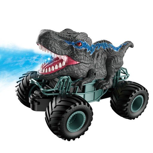Zdalnie Sterowany Pilotem Samochód Monster Truck Dinozaur Ziejący Parą Usb MamyMy