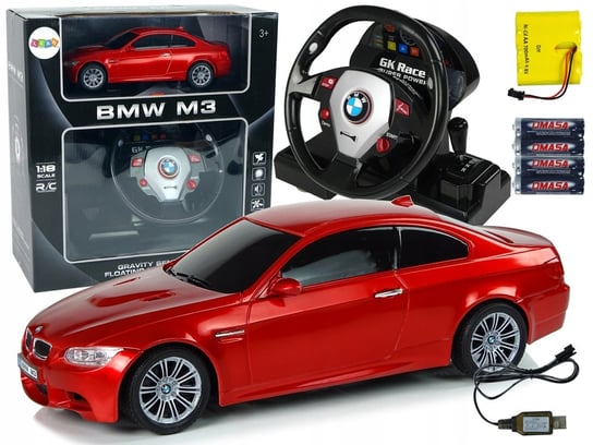 Zdalnie Sterowany Sportowy Samochód Rc Auto Bmw M3 Dźwięki Światła Pilot > Lean Toys