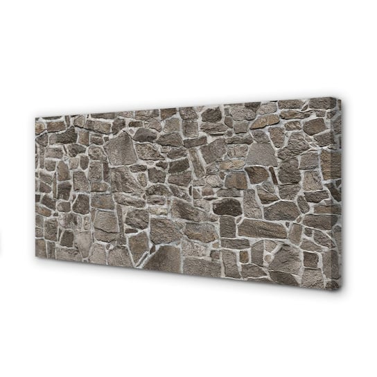 Zdjęcie na płótnie dekor TULUP Kamień beton cegła, 120x60 cm Tulup