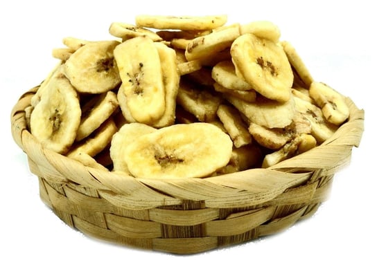 Zdrowe Chipsy Bananowe Banany Suszone 1Kg Naturini