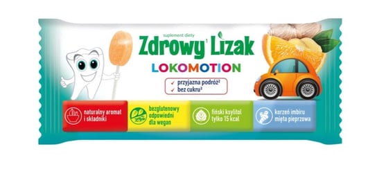 Zdrowy lizak Mniam-Mniam 6g LOKOMOTION Starpharma
