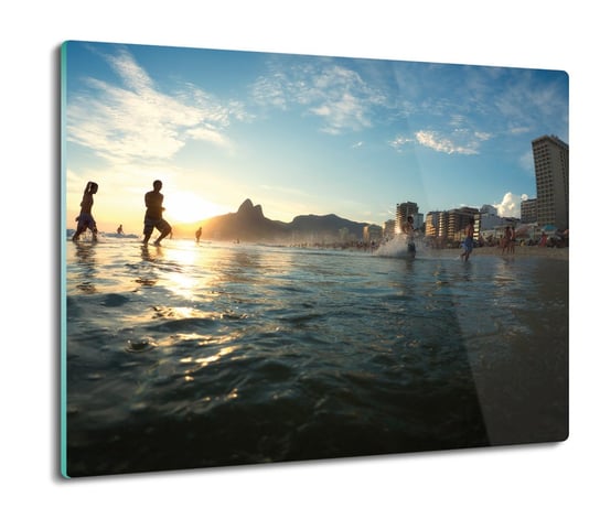 ze szkła osłona splashback Woda miasto plaża 60x52, ArtprintCave ArtPrintCave