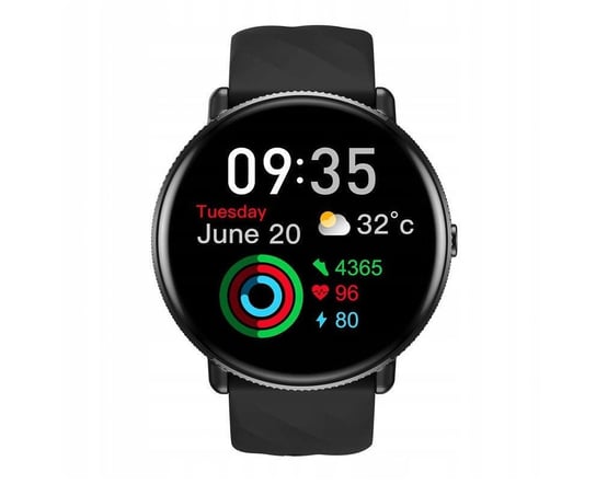 Zeblaze Smartwatch GTR 3 Pro Zegarek Sportowy 1,43''AMOLED Bluetooth czarny Inna marka