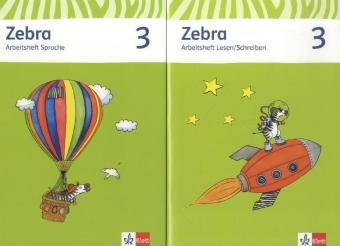 Zebra. Neubearbeitung. Paket (Arbeitsheft Sprache und Arbeitsheft Lesen und Schreiben) 3. Schuljahr Klett Ernst /Schulbuch, Klett