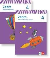 Zebra. Paket (Arbeitsheft Sprache und Arbeitsheft Lesen und Schreiben) 4. Schuljahr. Neubearbeitung Klett Ernst /Schulbuch, Klett
