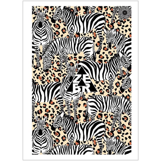 Zebras Brulion 96 Kartek A5 W Kratkę Ziemia obiecana jami