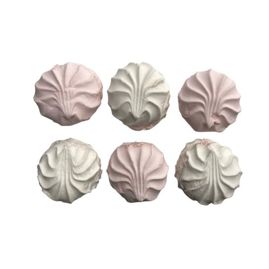 Zefir biało-różowy (ok.100g) "JAKO" luz Inna marka