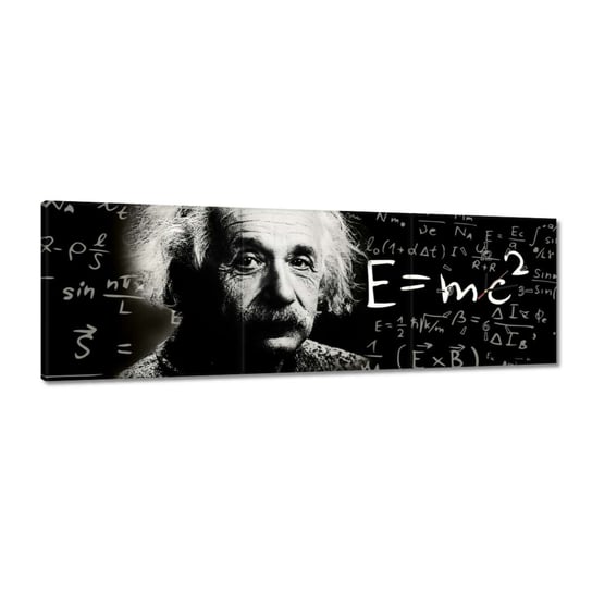 Zegar 120x40cm Albert Einstein ZeSmakiem