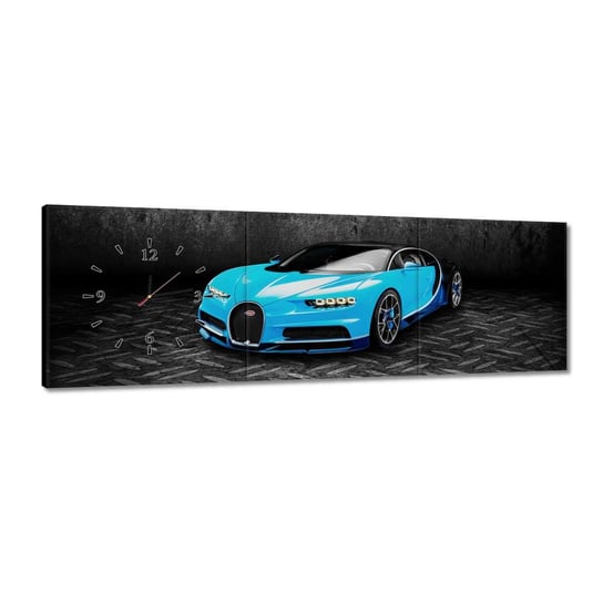 Zegar 120x40cm Bugatti Auto dla chłopca ZeSmakiem