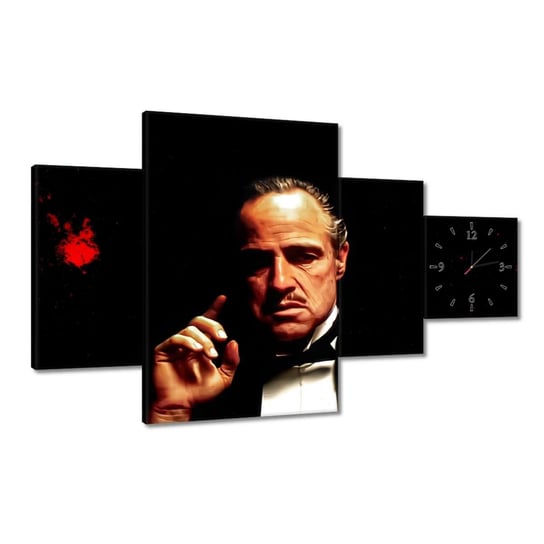 Zegar 130x80cm Don Corleon Godfather ZeSmakiem