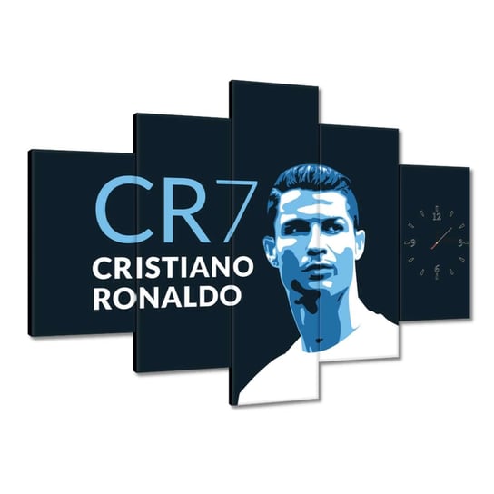 Zegar 150x105cm Cristiano Ronaldo Piłkarz ZeSmakiem