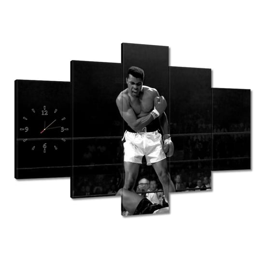 Zegar 150x105cm Muhammad Ali Walka ZeSmakiem