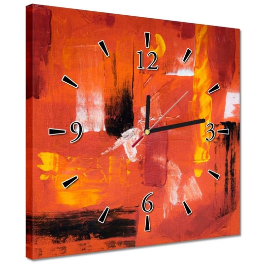 Zegar 30x30cm Abstrakcja Gabrielle ZeSmakiem