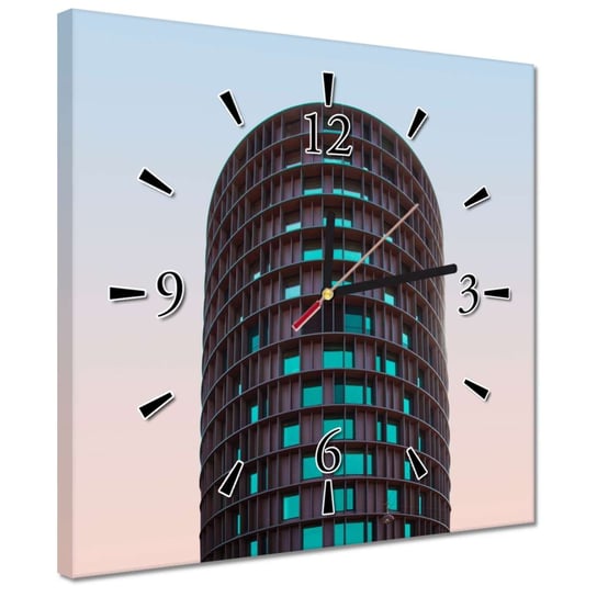 Zegar 30x30cm Architektura Wnętrza ZeSmakiem