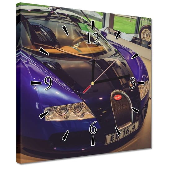 Zegar 30x30cm Bugatti ZeSmakiem