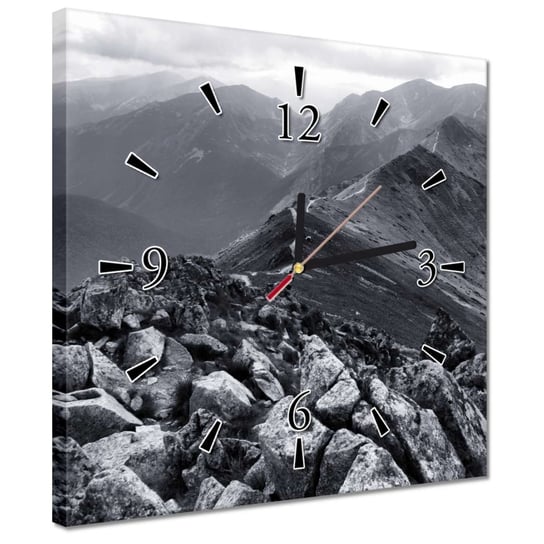 Zegar 30x30cm Główny szczyt Tatr ZeSmakiem