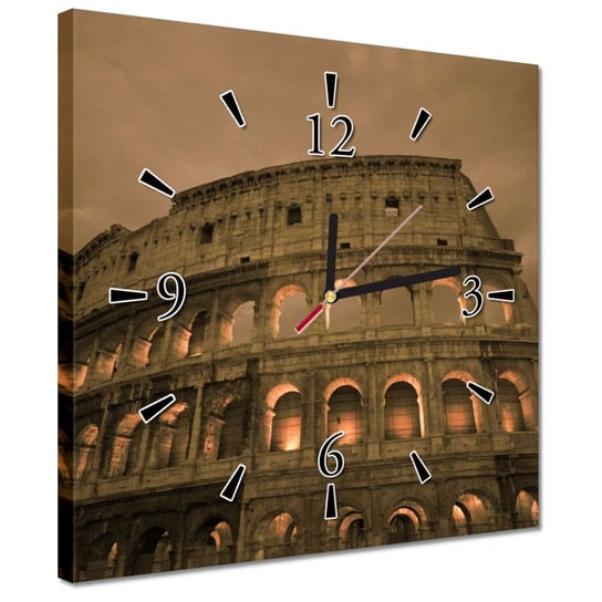Zegar 30x30cm Koloseum w Rzymie ZeSmakiem