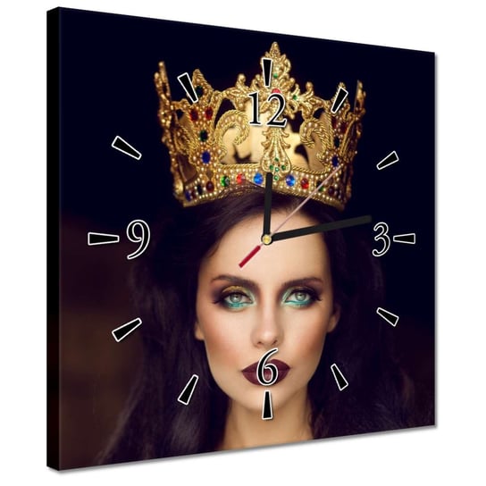 Zegar 30x30cm Królowa piękności Kobieta Inna marka