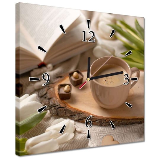 Zegar 30x30cm Kuchenne Obrazy Rewolucje ZeSmakiem