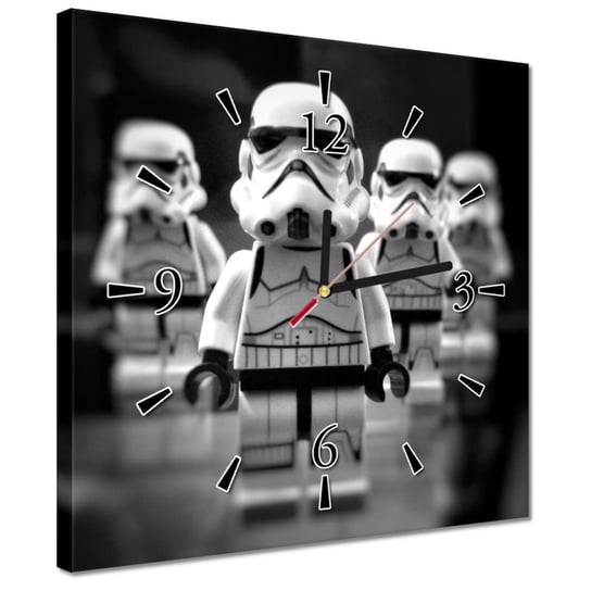 Zegar 30x30cm Lego Star Wars ZeSmakiem