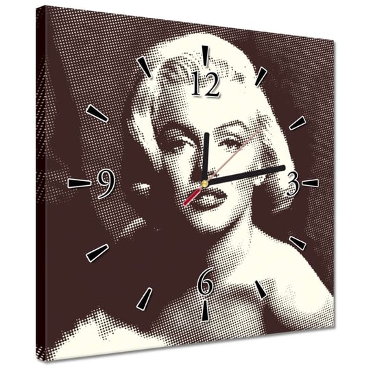 Zegar 30x30cm Marilyn Monroe Aktora ZeSmakiem
