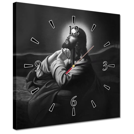 Zegar 30x30cm Modlitwa Jezusa w Ogrójcu ZeSmakiem