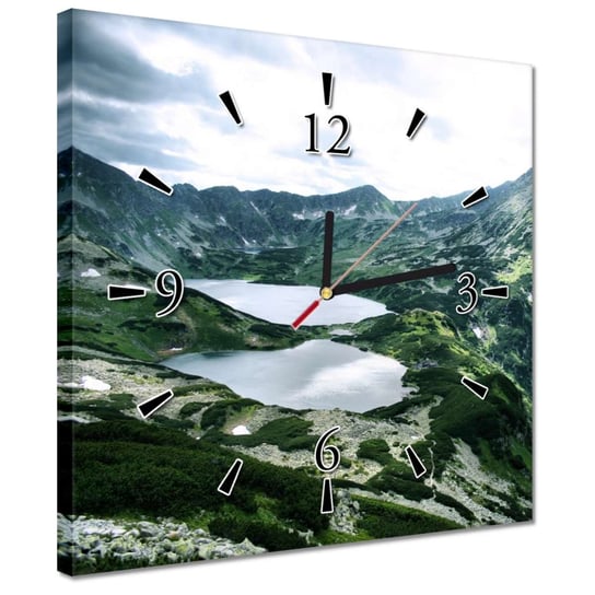 Zegar 30x30cm Tatry Dolina 5 Stawów ZeSmakiem