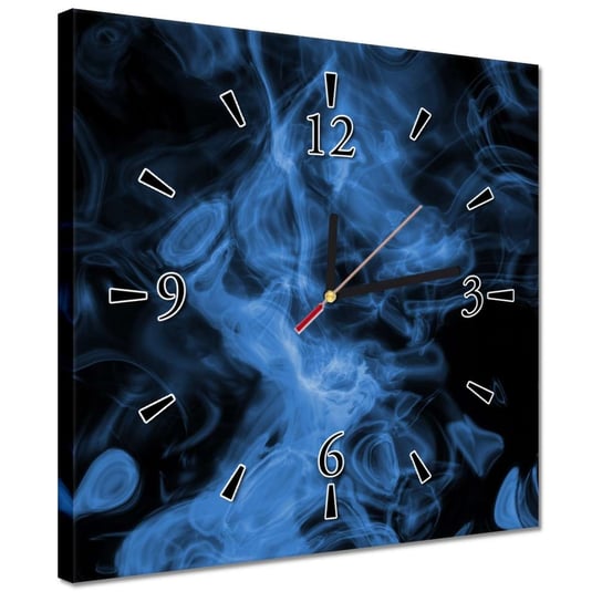 Zegar 30x30cm Typowy niebieski kolor ZeSmakiem