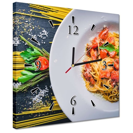 Zegar 30x30cm Włoskie tradycyjne danie ZeSmakiem