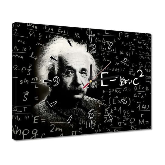 Zegar 40x30cm Albert Einstein ZeSmakiem