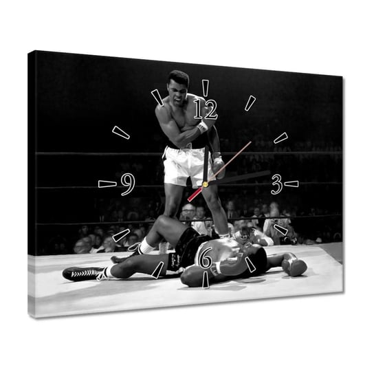 Zegar 40x30cm Muhammad Ali Walka ZeSmakiem