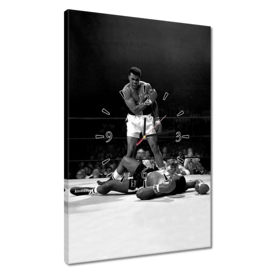 Zegar 40x60cm Muhammad Ali Walka ZeSmakiem