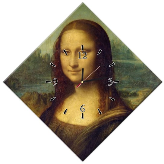 Zegar 56x56cm Mona Lisa ZeSmakiem