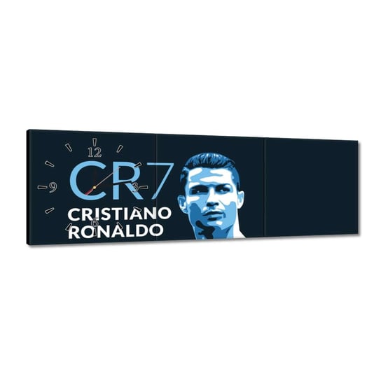 Zegar 90x30cm Cristiano Ronaldo Piłkarz ZeSmakiem