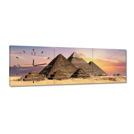 Zegar 90x30cm Piramidy Egipt Krajobraz ZeSmakiem