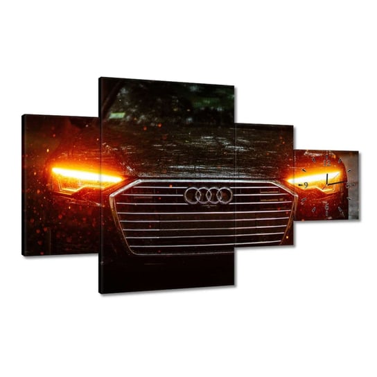 Zegar Audi, 130x80cm ZeSmakiem