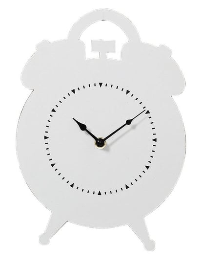 Zegar, biały, 29x20 cm 