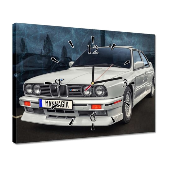 Zegar BMW M3 E30, 40x30cm ZeSmakiem