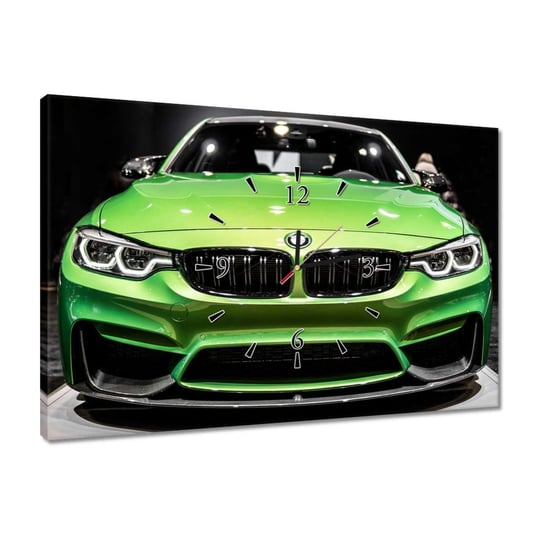 Zegar BMW Samochody, 60x40cm ZeSmakiem